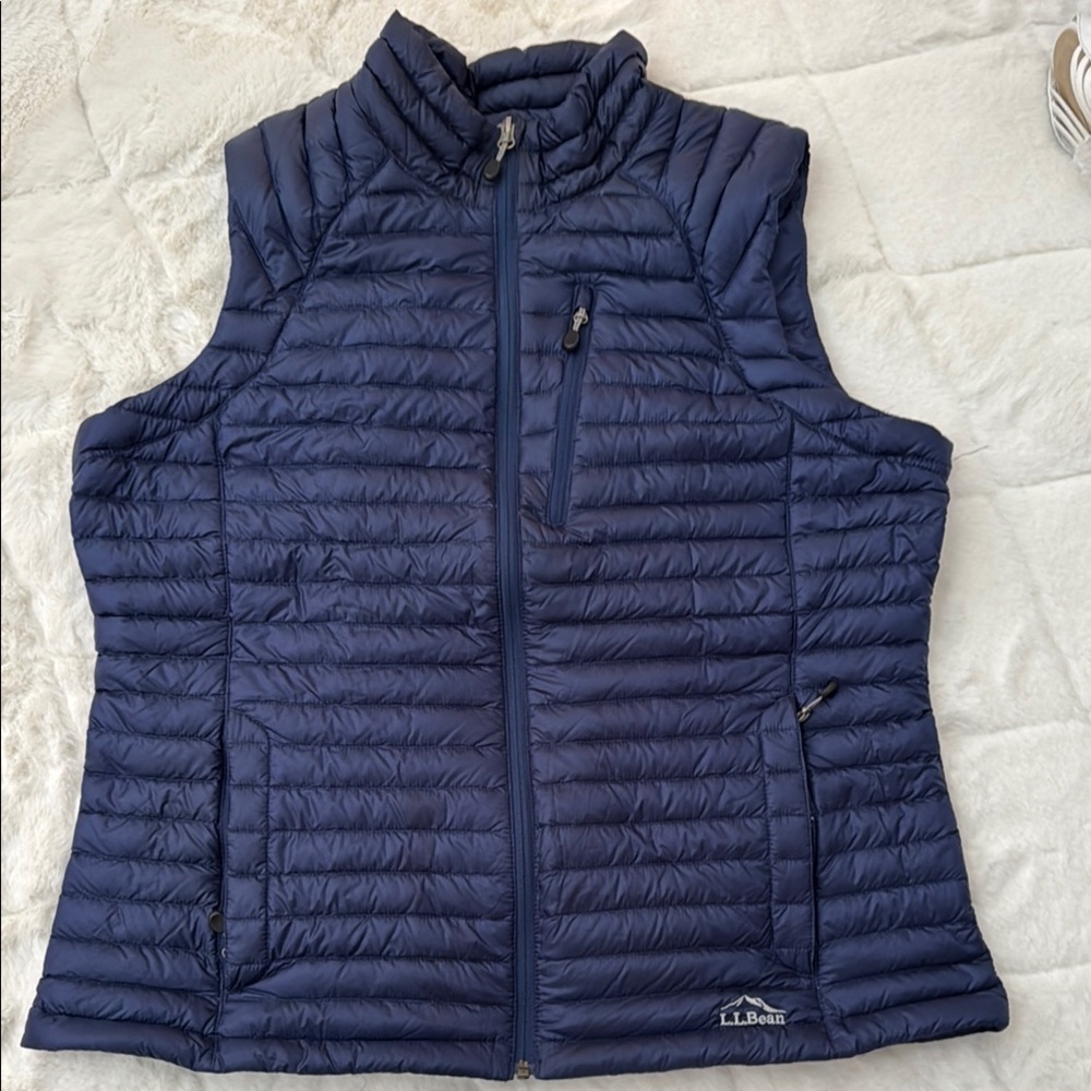 L.L.Bean Navy Puffer Vest